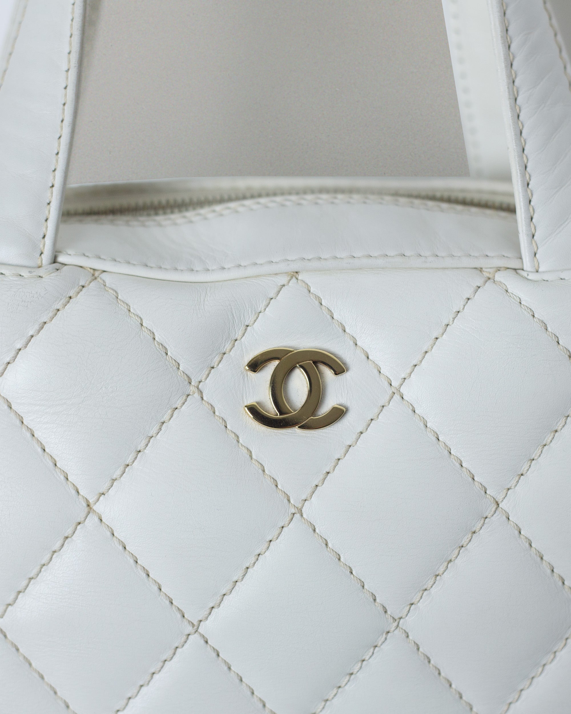 Chanel Wildstitch bowling bag - 2002